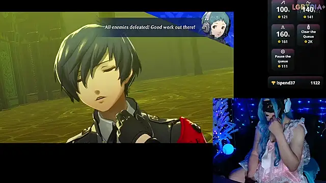 StarshineMoonspark: διαδικτυακό σόου στην κάμερα