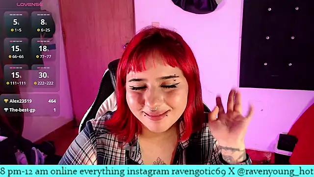 Raven_gotic69 Chat XXX in diretta