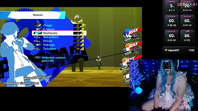 StarshineMoonspark: διαδικτυακό σόου στην κάμερα