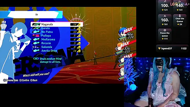 StarshineMoonspark: διαδικτυακό σόου στην κάμερα