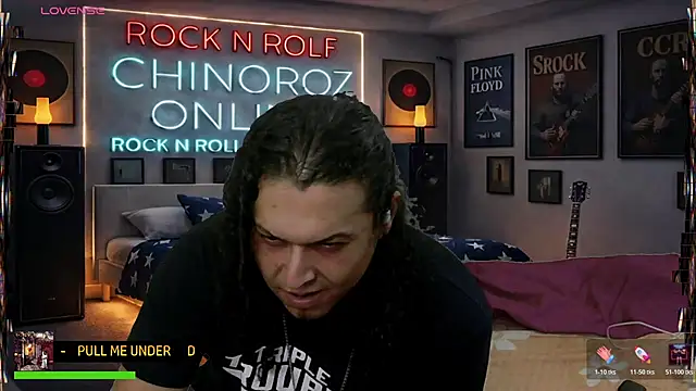 chino_roz 网络视讯表演