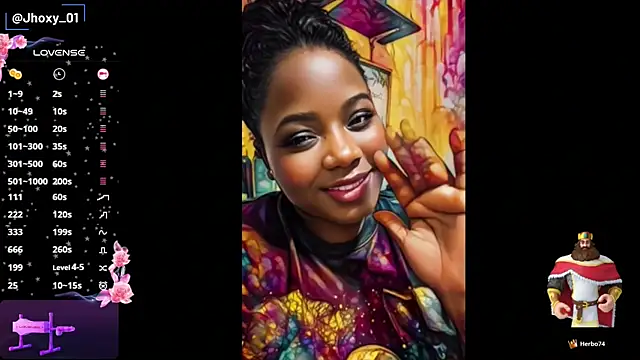 Jhoxy_M 라이브 XXX 채팅