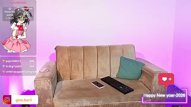 Czat XXX na żywo – ginevere_20