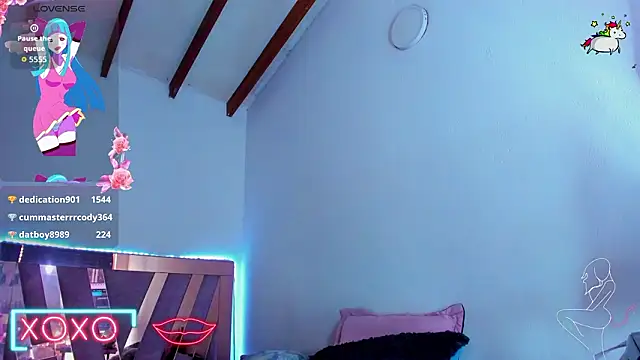 Show modela SkyeGabbyRose na web-kameri