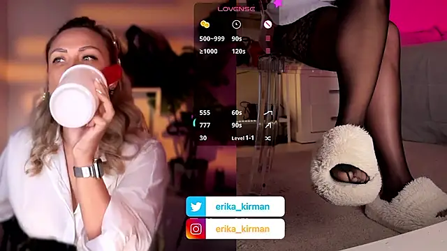 Erika_Kirman 现场XXX聊天