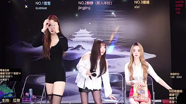 Show webcam de Bgirl-001