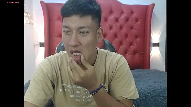 Show de DominantBoy4 na webcam