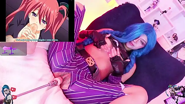 XXX chat uživo modela Jinx--