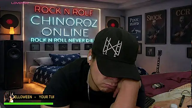 chino_roz 网络视讯表演