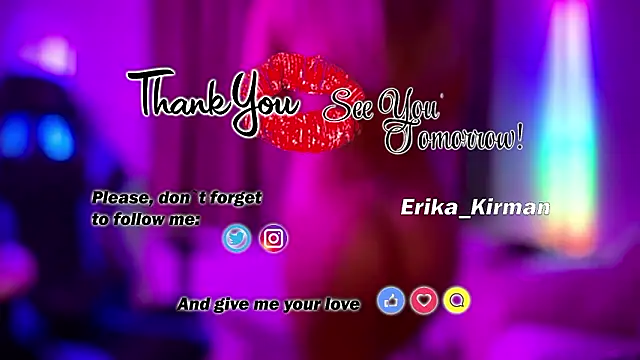 XXX chat uživo modela Erika_Kirman