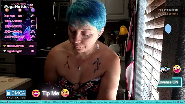 YogaHottie76 élő XXX-chatje