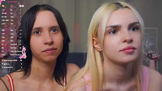 Show de LatiaBlind na webcam