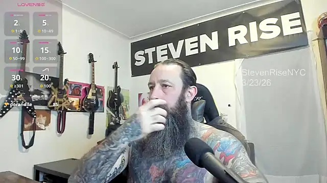 Pertunjukan Kamera Web StevenRiseNYC