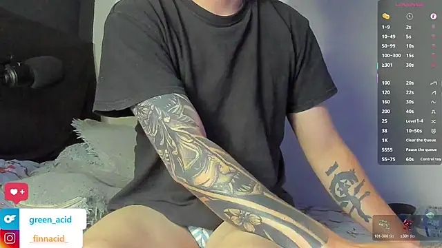 Green_acid01 Webcam show