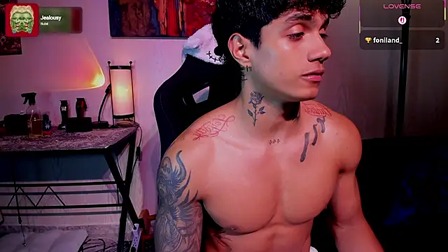 Pertunjukan Kamera Web aress_damon