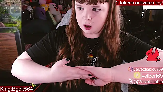 VelvetDiablo Chat XXX in diretta