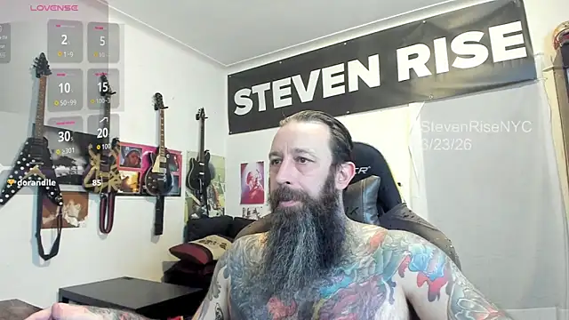 StevenRiseNYC: διαδικτυακό σόου στην κάμερα