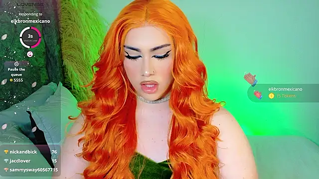 Show de astridjonness na webcam