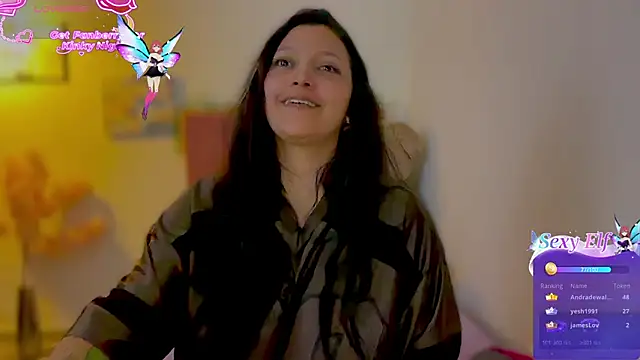 Show modela MarcellaGriffin na web-kameri