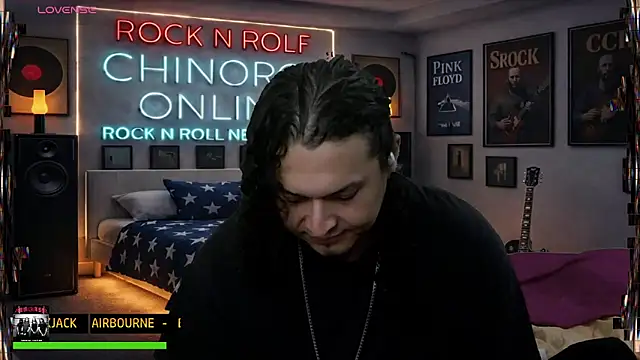 chino_roz: διαδικτυακό σόου στην κάμερα