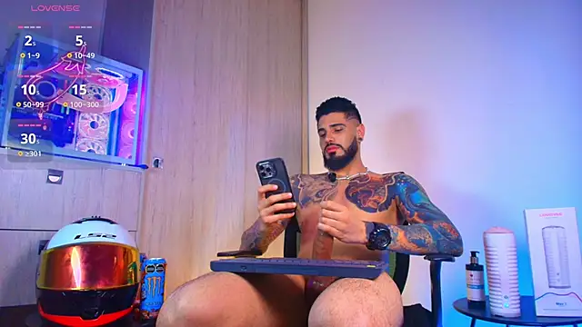 Show de Asmodeus_bael_ na webcam