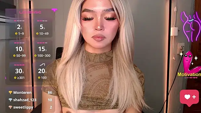 Itsme_Clairexx Show Webcam