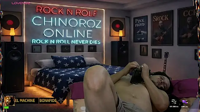 chino_roz webkamerás műsora