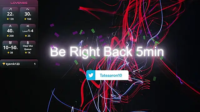 Aaron_Tate 网络视讯表演