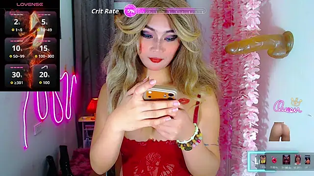 Show modela SavanaSexy na web-kameri