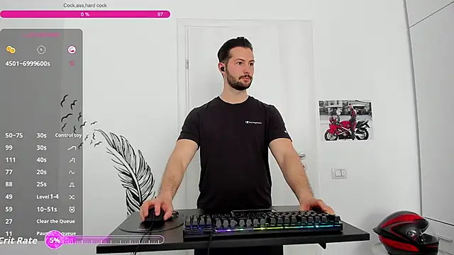 ZackFraser webkamerás műsora