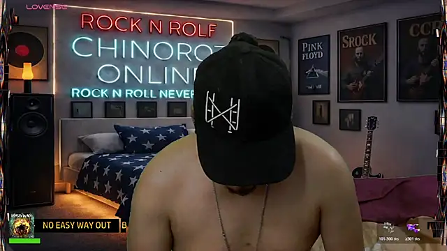 chino_roz 网络视讯表演