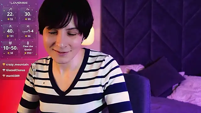 Chat +18 de LorenDaze ao vivo