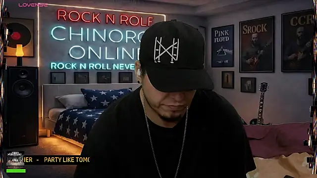 chino_roz: διαδικτυακό σόου στην κάμερα