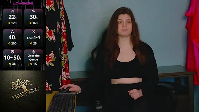 TreeJeanne – Live XXX-chat