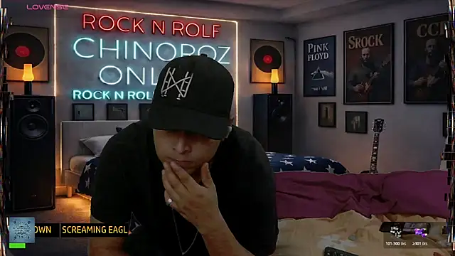 chino_roz webkamerás műsora