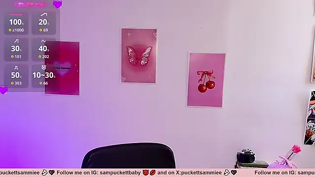 Sampuckettbaby Chat XXX in diretta