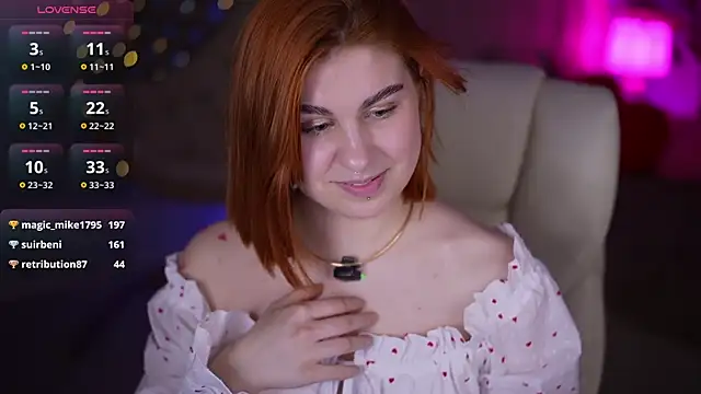 GingerPinky – Live XXX-chat