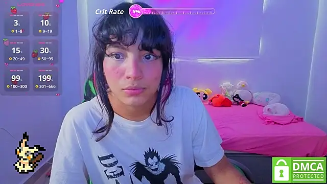 Chat +18 de Lovelyamyy ao vivo