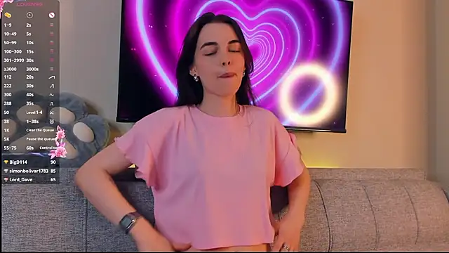 MirnaTellado élő XXX-chatje