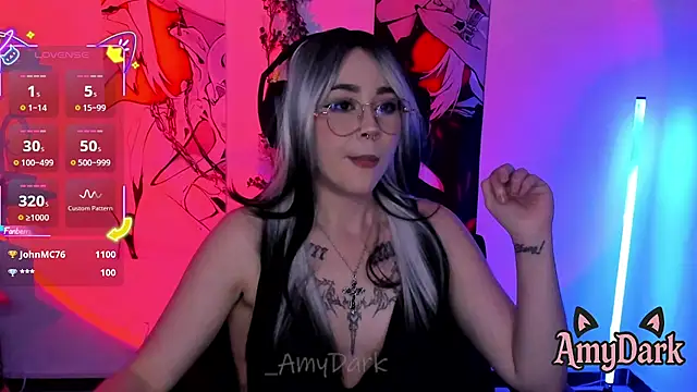 XXX chat uživo modela _AmyDark