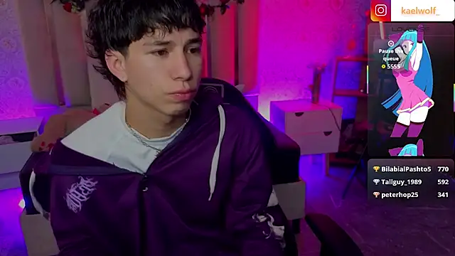 Webkamerová show kaelwolf_tay