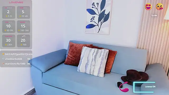 Show de KassMonroe na webcam