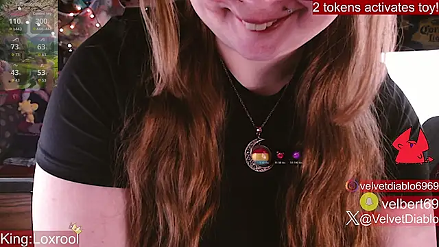 Živý XXX chat VelvetDiablo