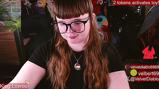 VelvetDiablo Live XXX Chat