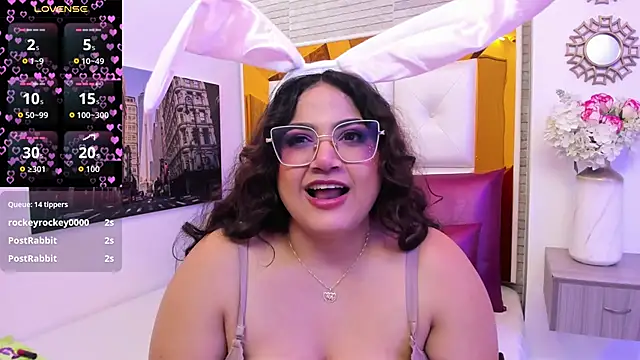 _Rachel-: διαδικτυακό σόου στην κάμερα