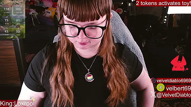 Show webcam de VelvetDiablo