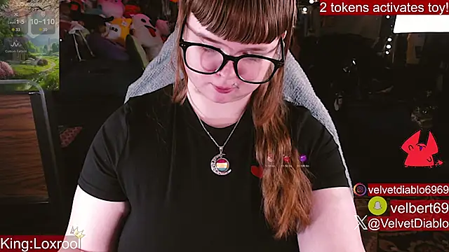 Show webcam de VelvetDiablo