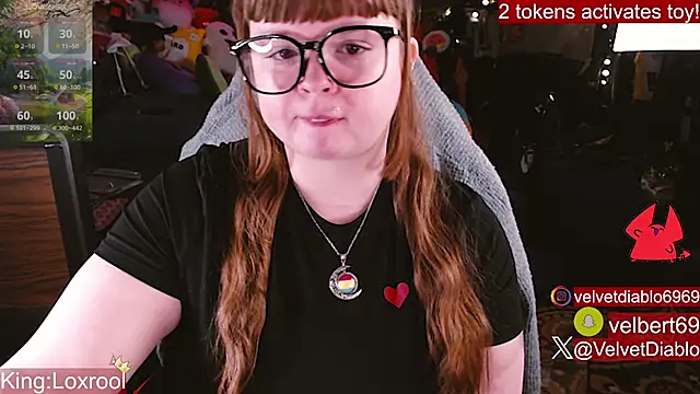 VelvetDiablo's Webcam Show