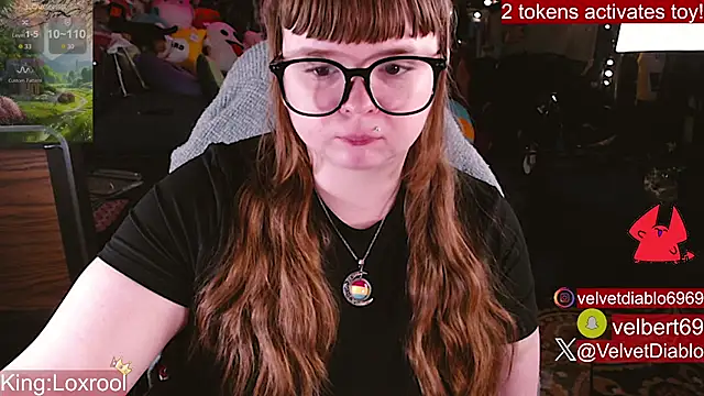 Chatroom XXX en direct de VelvetDiablo