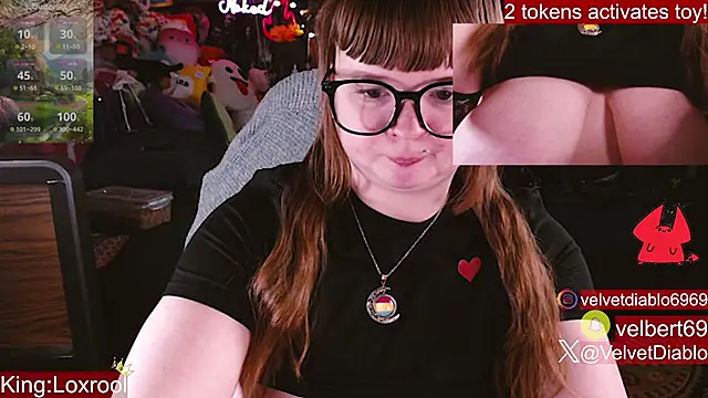 VelvetDiablo's Webcam Show